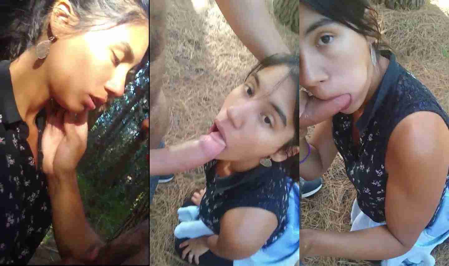 Sexy Indian Girl Prefect Blowjob XXX Video in Jungle