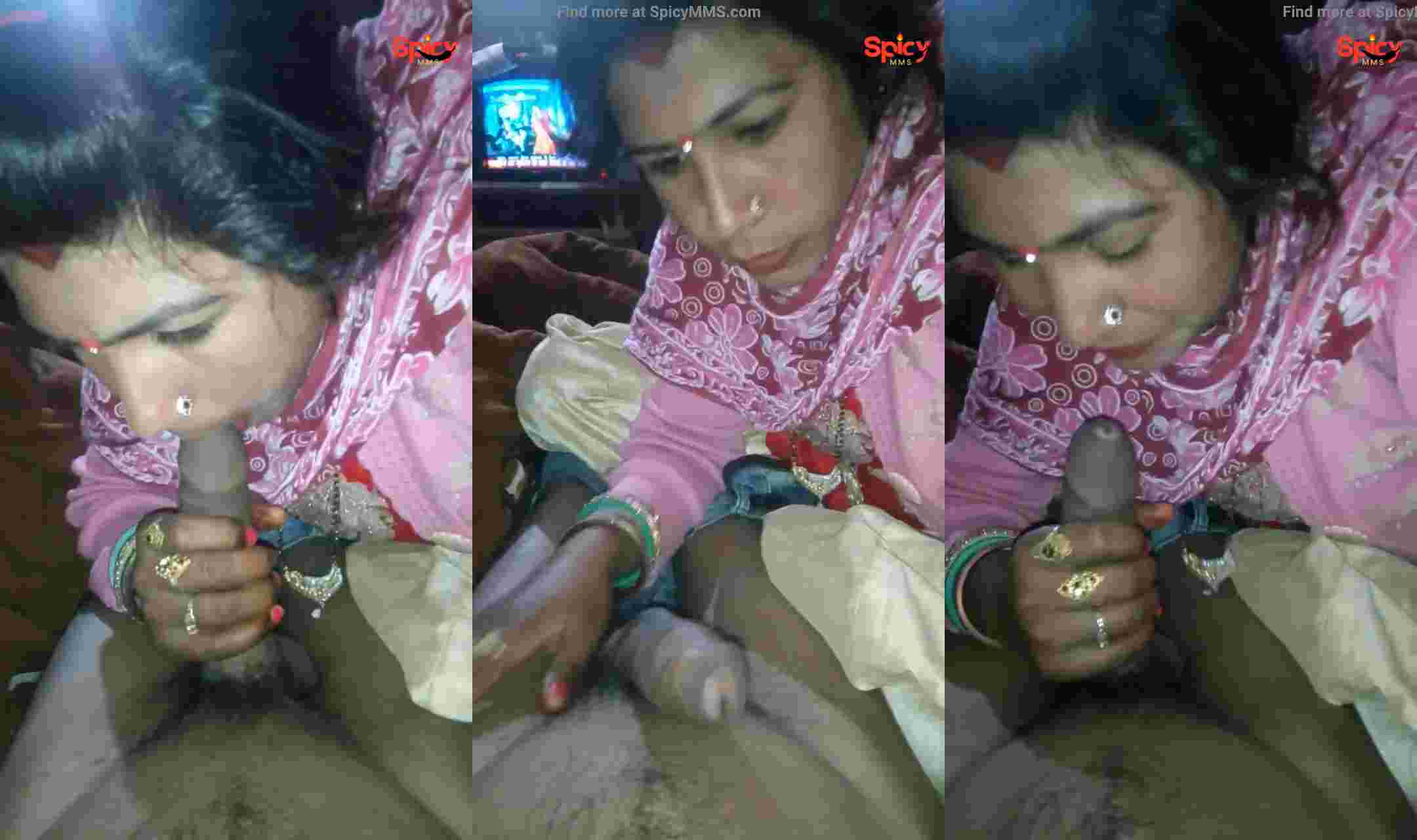 Desi Aunty Giving Oral Sex XXX Video