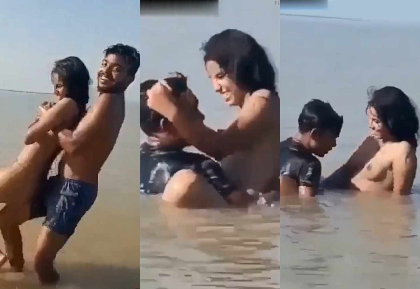 Desi Girl Fucking in River XXX Video