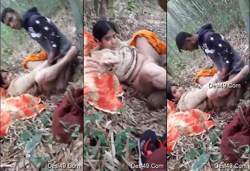 Fucking Local Village Randi Girl Pussy in Jungle XXX Video