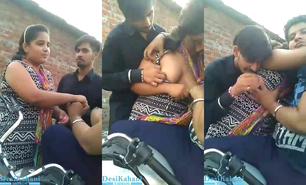 Bad Boys Pressing Cute Girl Boobs XXX Video