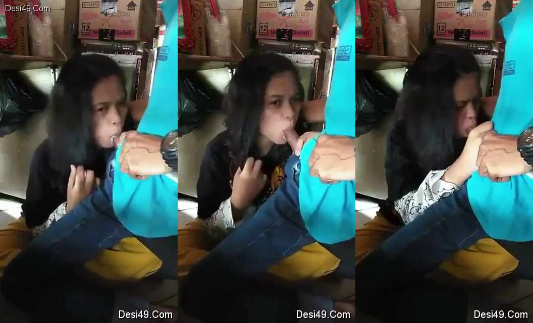 Desi Village Girl Sucking Shop Owner Dick XXX Video