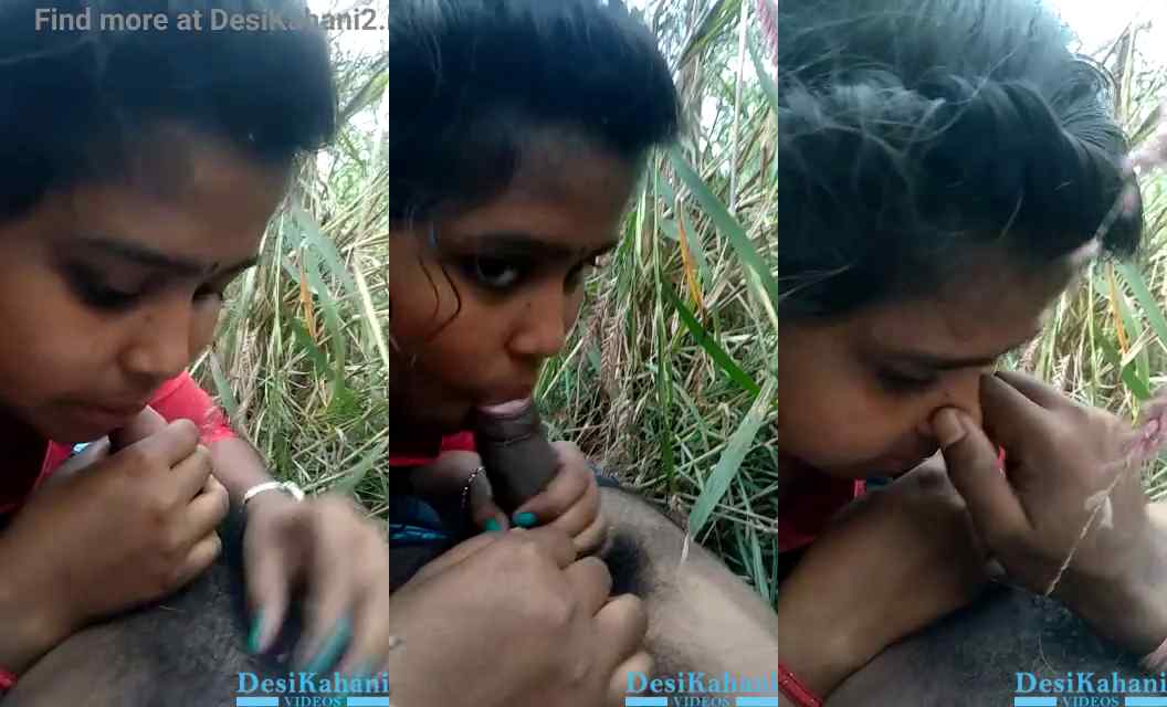 Village Dehati Girl Blowjob in Jungle XXX Viral Video