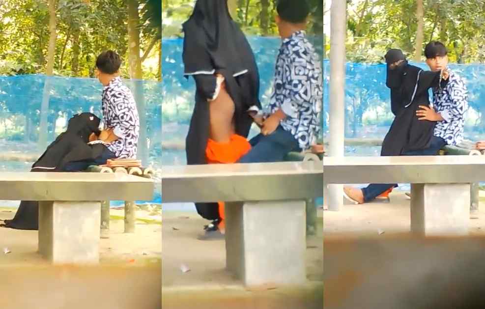 Muslim Girl in Burka Blowjob and Ass Fuck Video