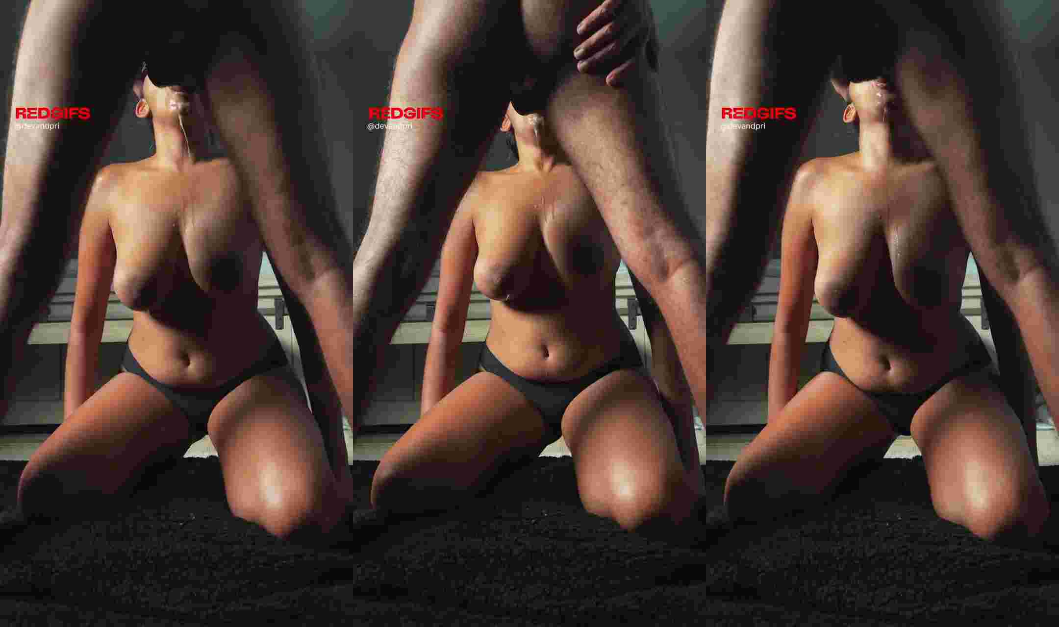 Perfect Sexy Figure Girl Dick Sucking and Cum on Face Video